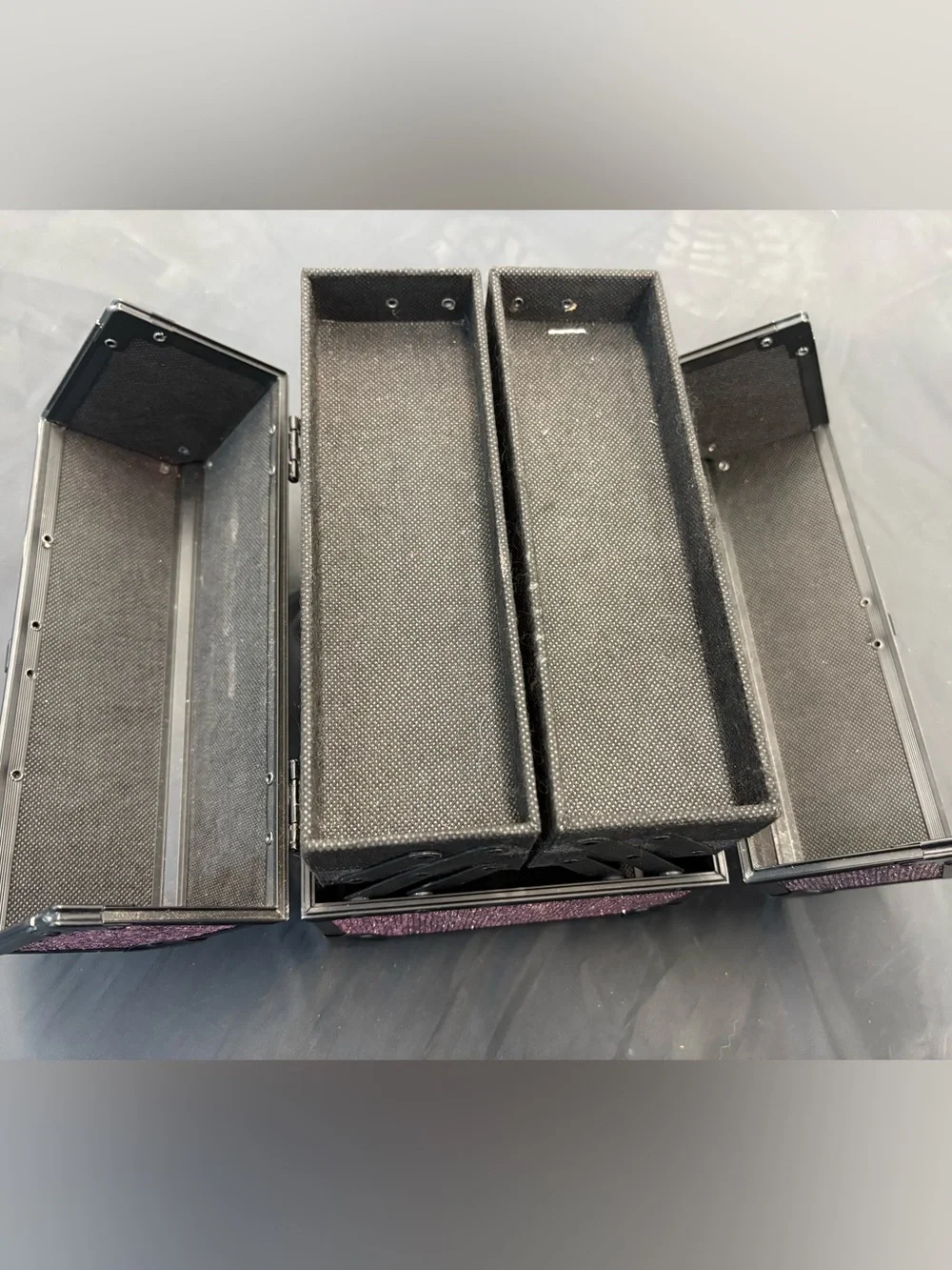 Ulta Beauty Artistry Edition Sparkling Pink Makeup Train Case
